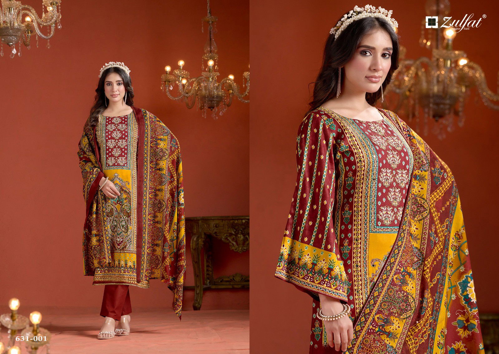  Raabta by Zulfat Vol 5 Jam Cotton Printed Dress Material Collection